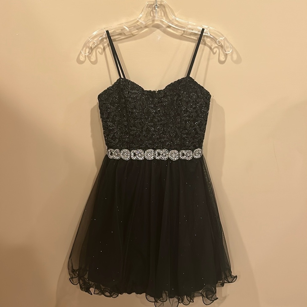 Gorgeous Black Sparkle Mini Dress🖤